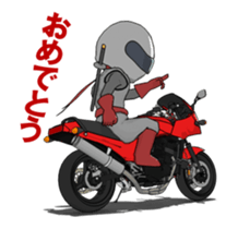 Rider ninja animation2 sticker #14028502