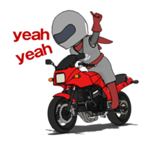 Rider ninja animation2 sticker #14028503