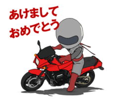 Rider ninja animation2 sticker #14028509
