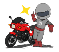 Rider ninja animation2 sticker #14028516