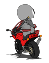 Rider ninja animation2 sticker #14028523