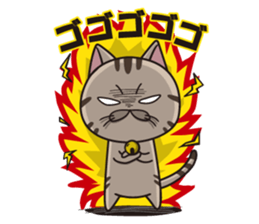 Funny cute hilarious cat sticker #14028601