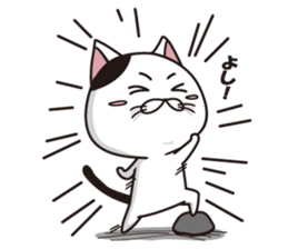 Funny cute hilarious cat sticker #14028608