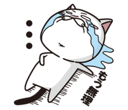 Funny cute hilarious cat sticker #14028612