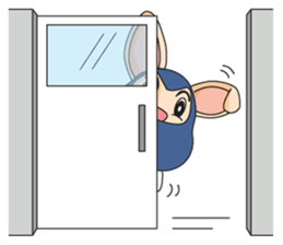 CPD Rabbit sticker #14028676