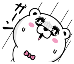 Bear princess affectation3 sticker #14028725