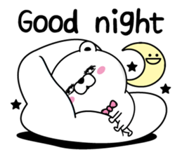 Bear princess affectation3 sticker #14028727