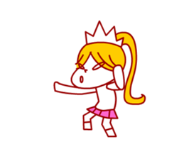 Bad princess 'DODO' sticker #14028881