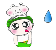 ....Mr. Hatori love frog... sticker #14029305