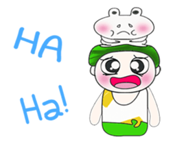 ....Mr. Hatori love frog... sticker #14029309