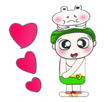 ....Mr. Hatori love frog... sticker #14029316
