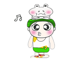 ....Mr. Hatori love frog... sticker #14029317