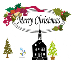 Winter greeting Sticker sticker #14029433
