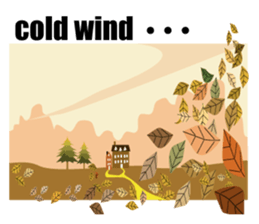 Winter greeting Sticker sticker #14029439