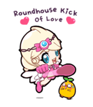 Pink Pink Childhood animated stickers 6 sticker #14029462