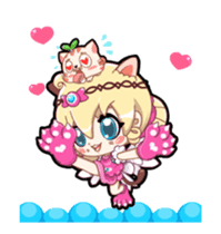 Pink Pink Childhood animated stickers 6 sticker #14029463