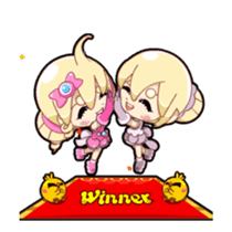 Pink Pink Childhood animated stickers 6 sticker #14029467