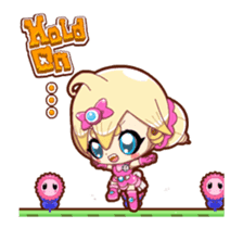 Pink Pink Childhood animated stickers 6 sticker #14029476