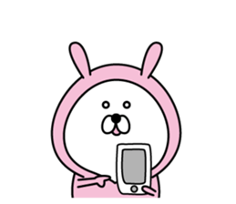 Tights rabbit3(Overseas edition) sticker #14029774