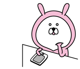 Tights rabbit3(Overseas edition) sticker #14029789