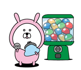 Tights rabbit3(Overseas edition) sticker #14029795