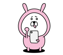 Tights rabbit3(Overseas edition) sticker #14029802