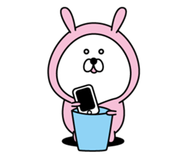 Tights rabbit3(Overseas edition) sticker #14029810