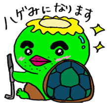 golgappa for golfer sticker #14030512