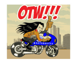 OTONGKOIL SUPERSTAR sticker #14030531