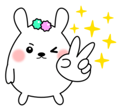 Sticker of Konpeito rabbit sticker #14030842