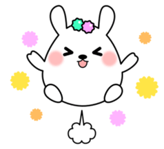Sticker of Konpeito rabbit sticker #14030843