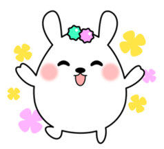 Sticker of Konpeito rabbit sticker #14030844