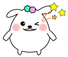 Sticker of Konpeito rabbit sticker #14030858