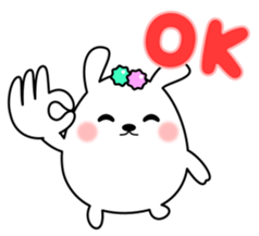 Sticker of Konpeito rabbit sticker #14030866