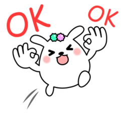 Sticker of Konpeito rabbit sticker #14030867