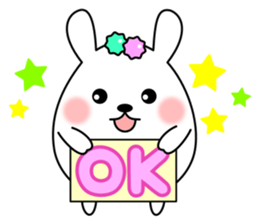 Sticker of Konpeito rabbit sticker #14030868