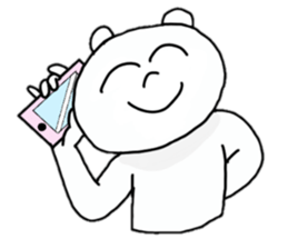 Provoking bear sticker #14032236