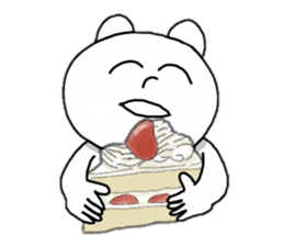 Provoking bear sticker #14032266