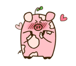 Mumu The chubby pig (English ver.) sticker #14032528