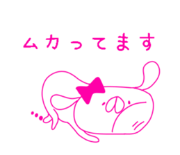 HIKAUSA rabbit sticker 2 sticker #14033072