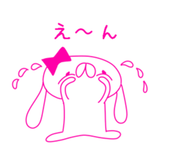 HIKAUSA rabbit sticker 2 sticker #14033093