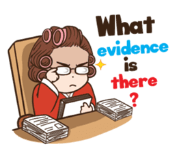 court of wife (Eng) sticker #14034226