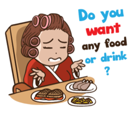 court of wife (Eng) sticker #14034238