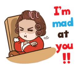 court of wife (Eng) sticker #14034244