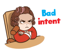 court of wife (Eng) sticker #14034255