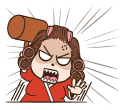 court of wife (Eng) sticker #14034261