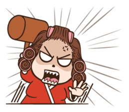 court of wife (Eng) sticker #14034261