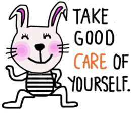 Bunny, I did it my way.(English version) sticker #14034340