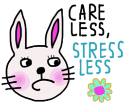 Bunny, I did it my way.(English version) sticker #14034342