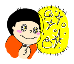 maco-chan sticker by shira sticker #14034358